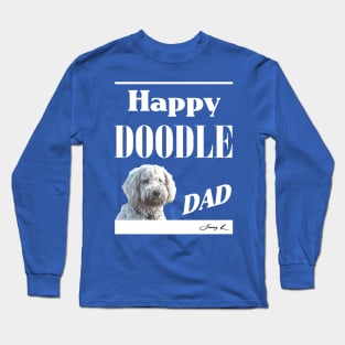 Happy Doodle Dad Long Sleeve T-Shirt